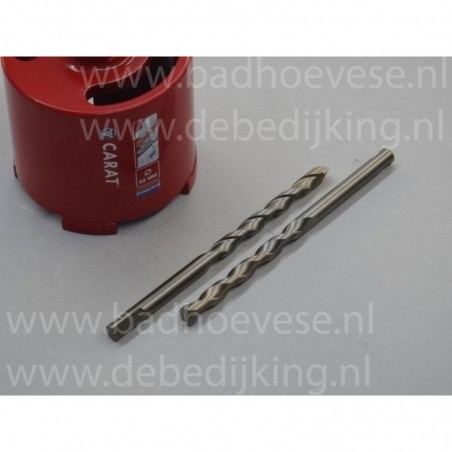Carat 2 x center drill 8mm for