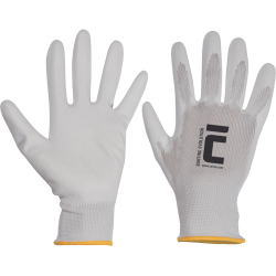 Bunting work glove size 9 white