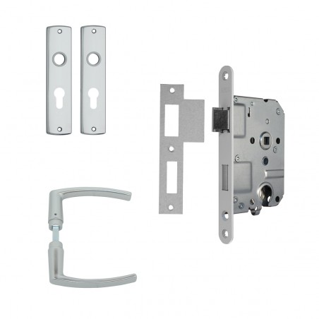 Axa Interior door set Cylinder lock white