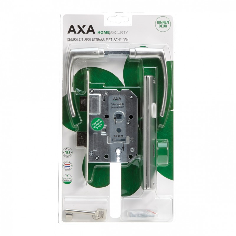 Axa Interior door set Keyboard lock white