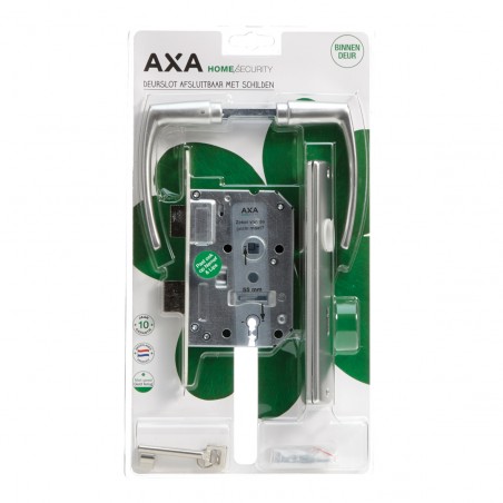 Axa Interior door set Keyboard lock white