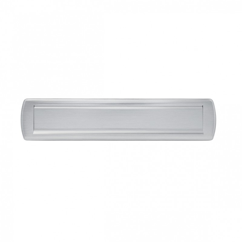 Axa Letter plate curve alu