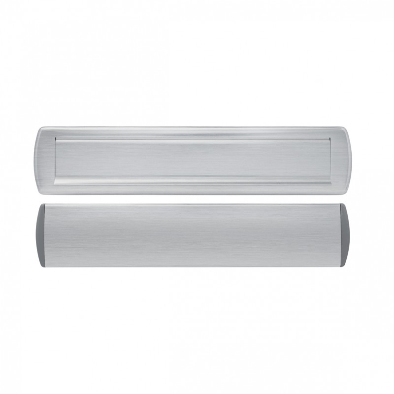 Axa Letter plate curve plus alu