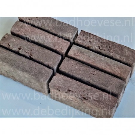 brick wf.hand shape brown manganese