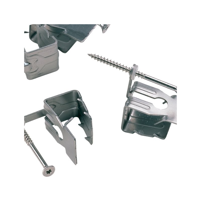 dakpan Hoekkeperklem RVS