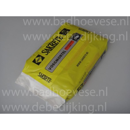 Sakrete voegmortel Extra Wit 25 kg