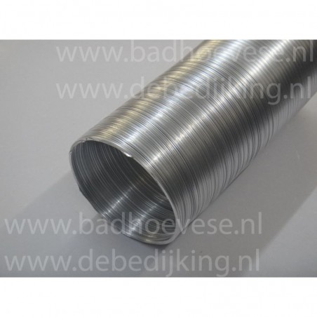 Aluminium flexibele slang  125 mm
