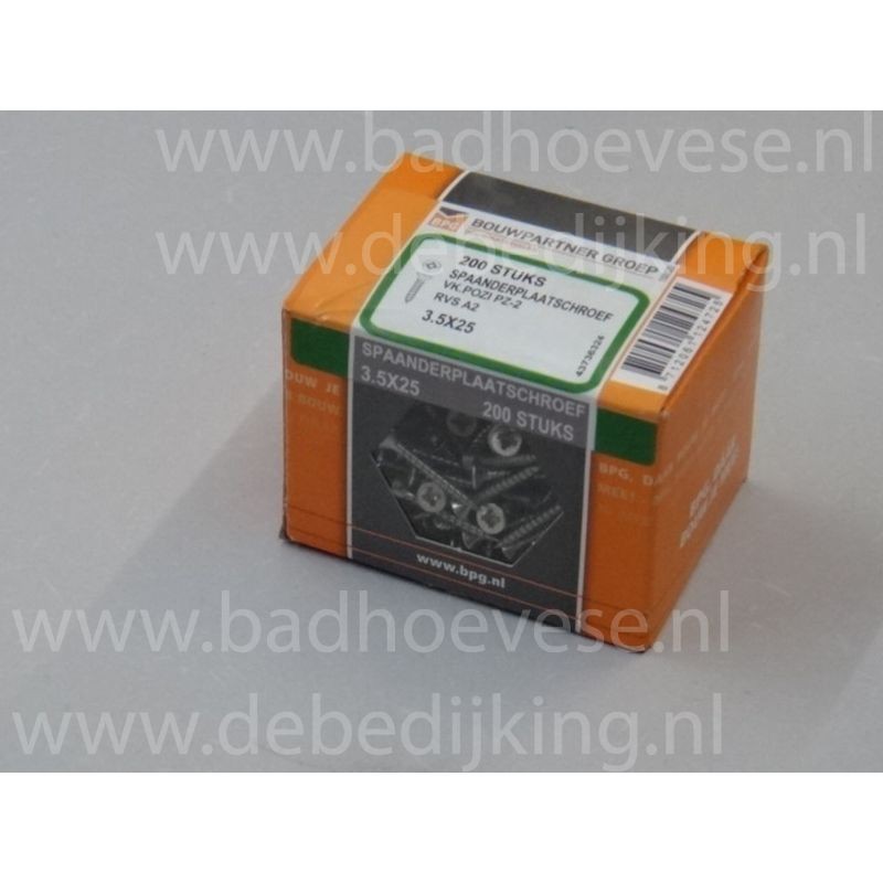 ProfPartner Spaanderplaatschroef