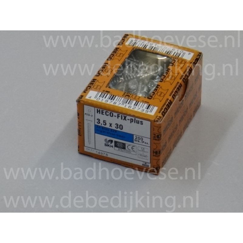 HECO-TOPIX-plus 3.5 x 30  PVK pozi