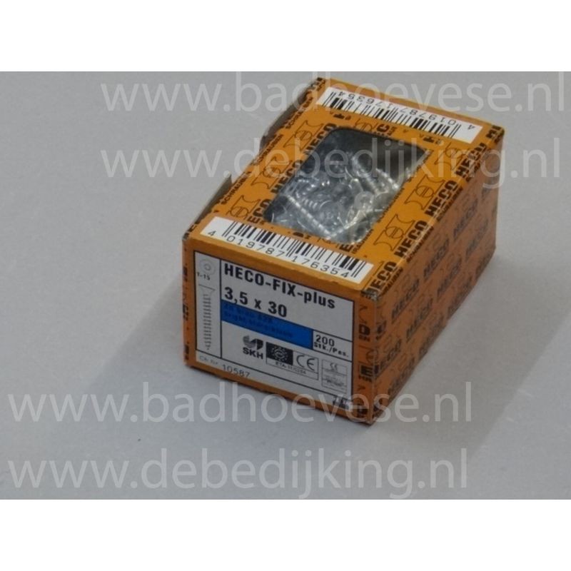 HECO-TOPIX-plus 3.5 x 30 PVK heco