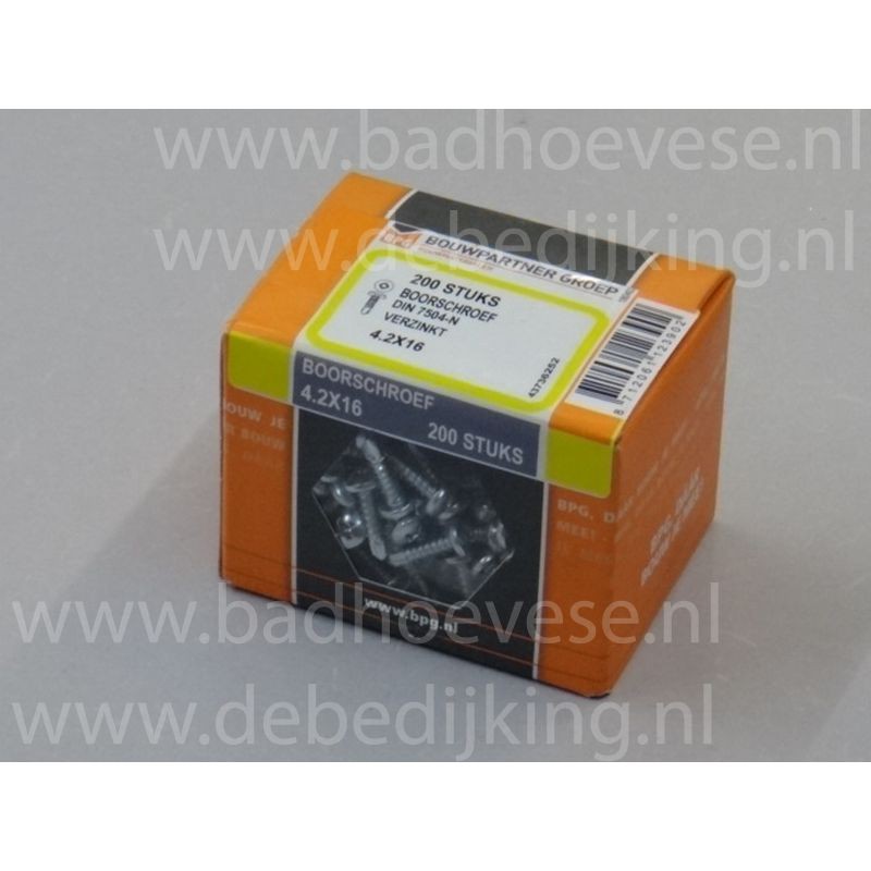 ProfPartner  Boorschroef   4.2 X 16