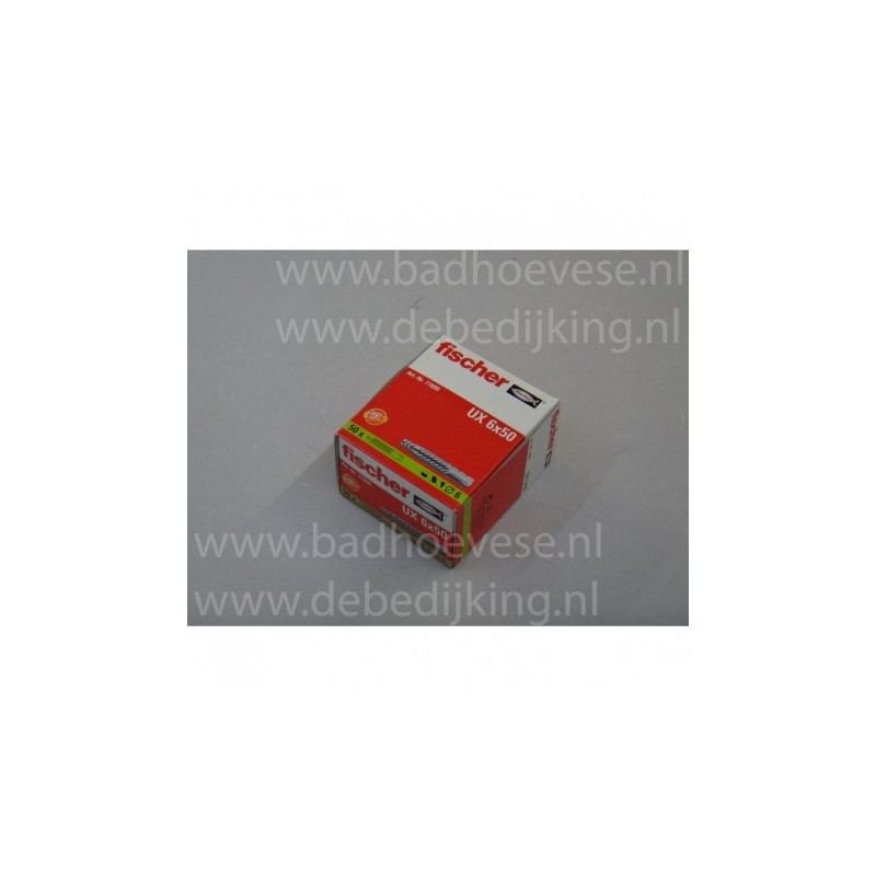 Fischer Universeelplug  UX 6  L DHZ