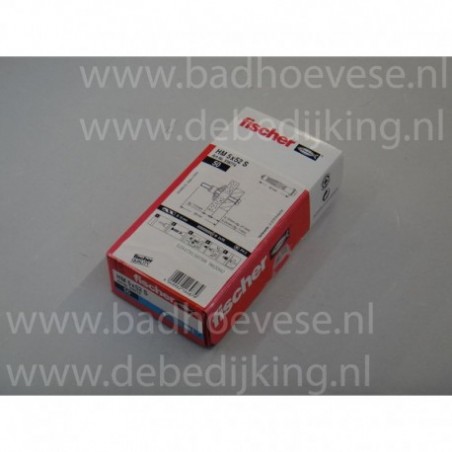 Fischer Meetal Holle Wandplug HM Fischer Meetal Holle Wandplug HM