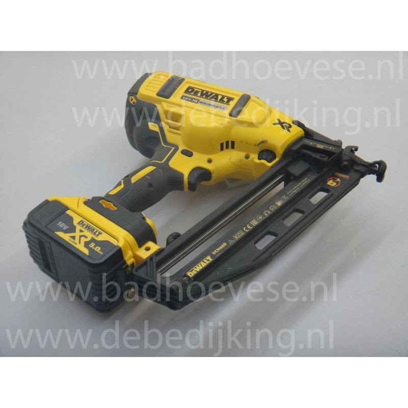 18V XR brushless Afwerktacker  16ga