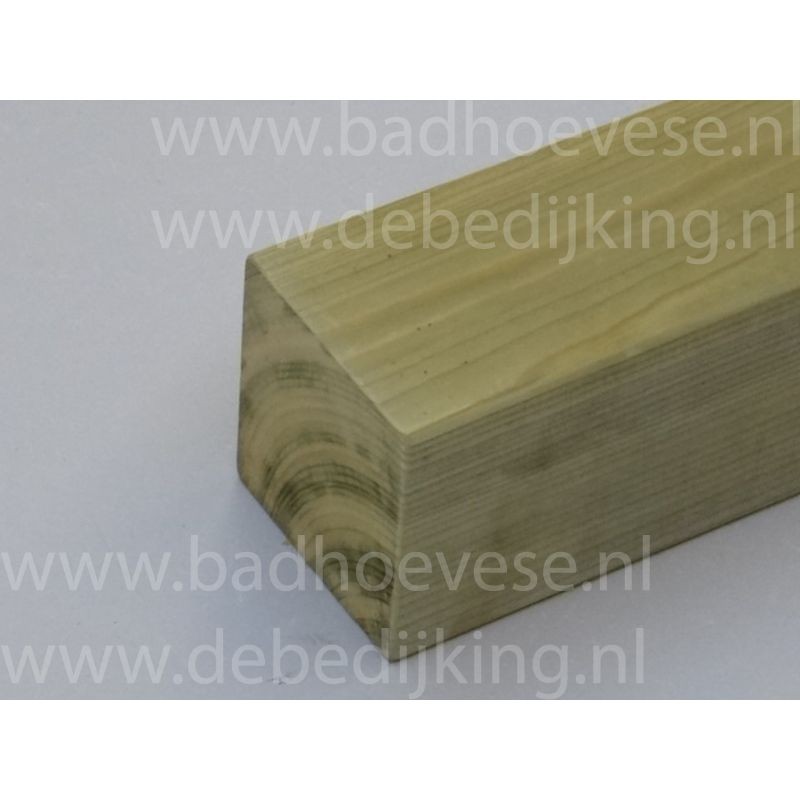 paal Vuren geschaafd geimpregneerd