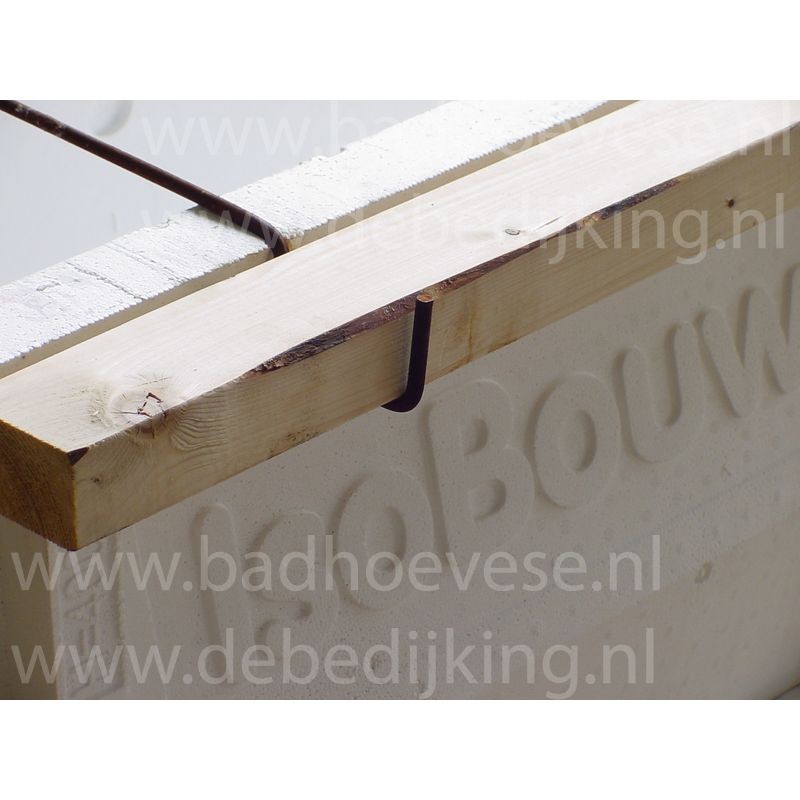 Isob.Bovenbeugel Tempex bekisting