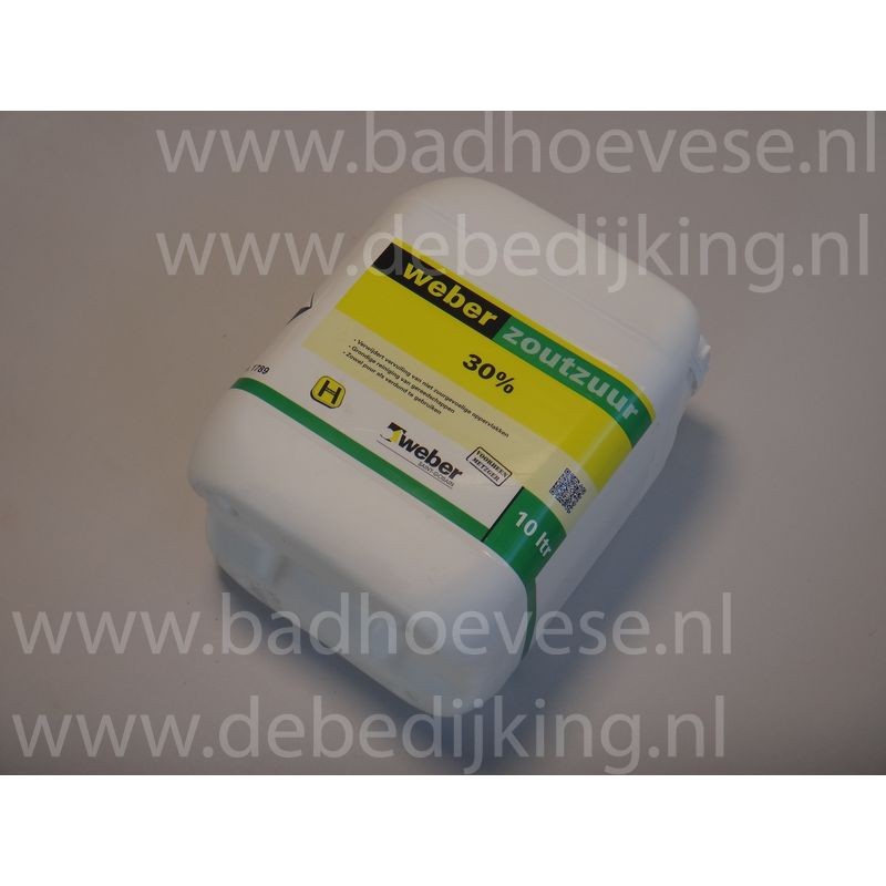 Jerrycan Zoutzuur 10 ltr.