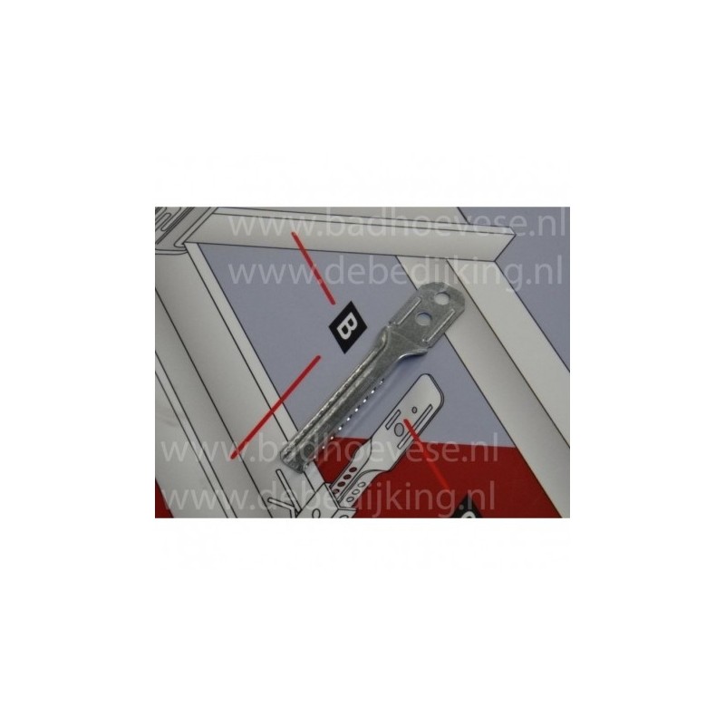 plafond profiel Nonius Bovenhanger