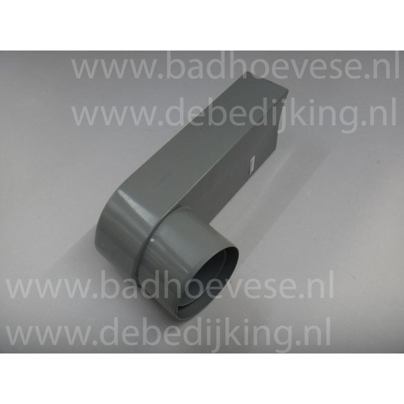 stadsuitloop ZZ grijs    100 mm