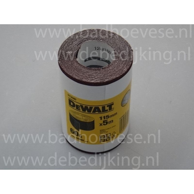 DeWalt Schuurpapier, rol 5 meter,