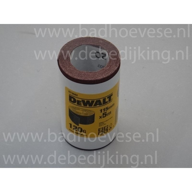 DeWalt Schuurpapier, rol 5 meter,