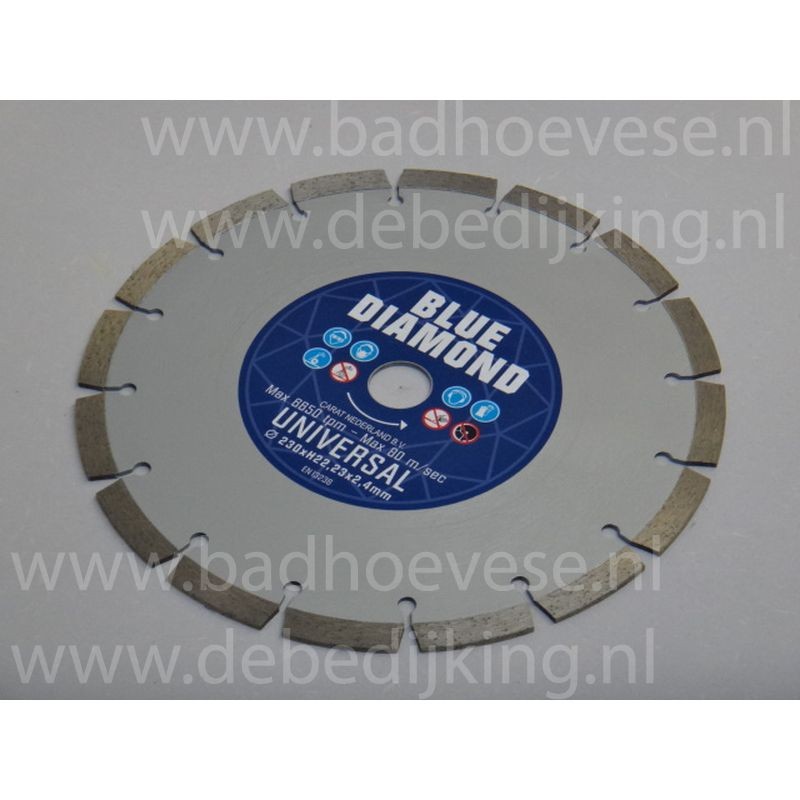 Carat Blue diamond diamantdroogzaag