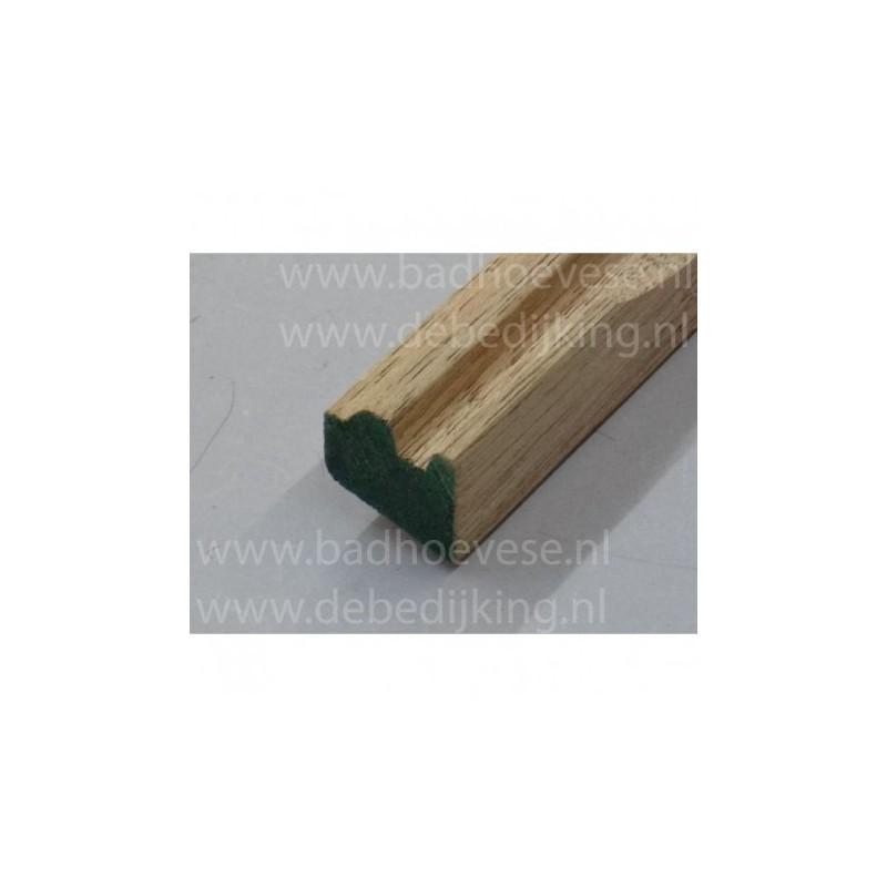 Meranti glaslat ventilatie 17x25