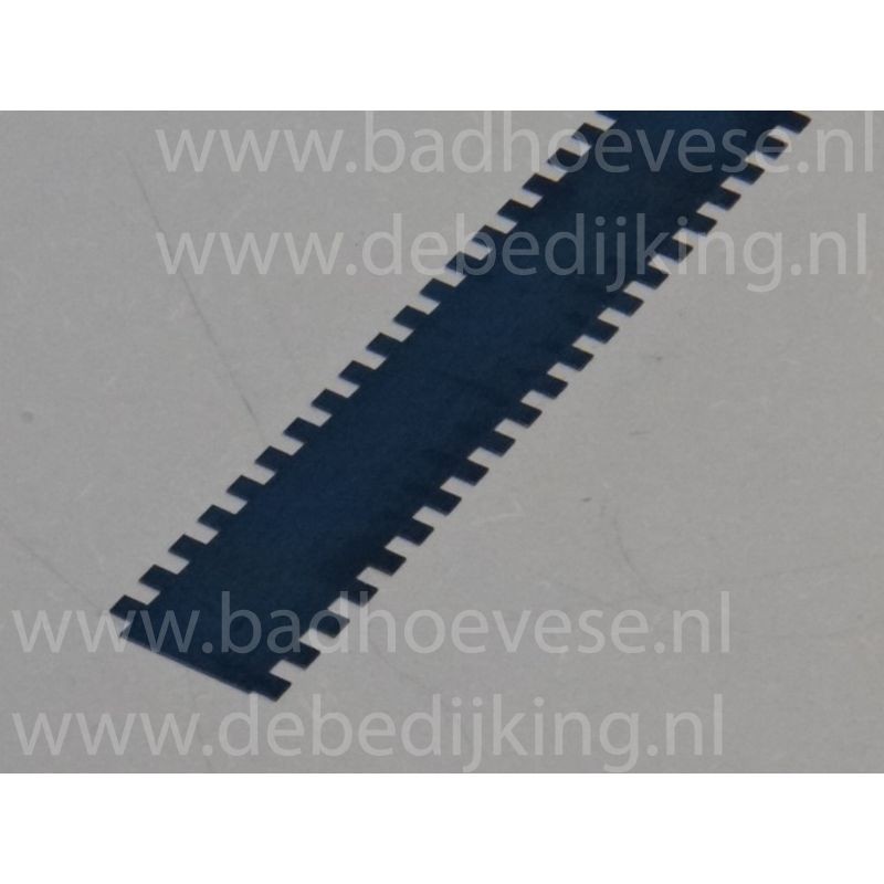 Lijmmes  280 mm 4 x 4 x 4 mm