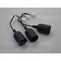 Verhuisfitting 3 x E27  max 60w