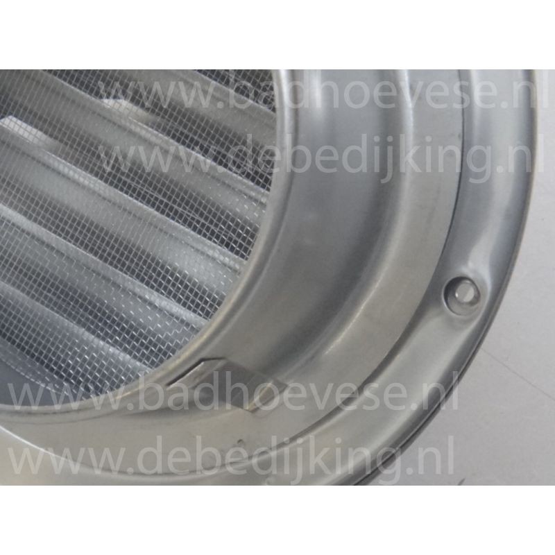 RVS Buitenrooster bolmodel