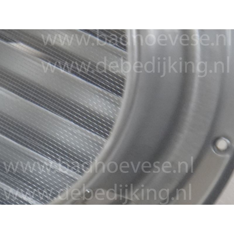 RVS Buitenrooster bolmodel