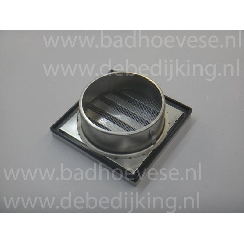 RVS rooster vaste lamellen