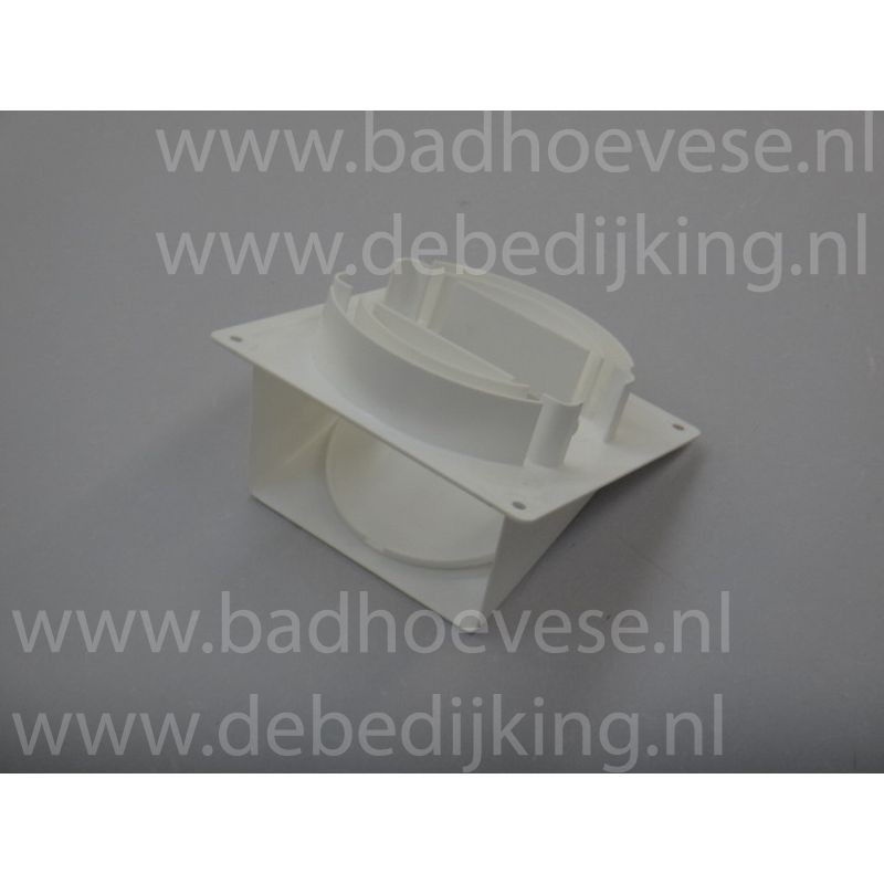 Universele gevelklep wit