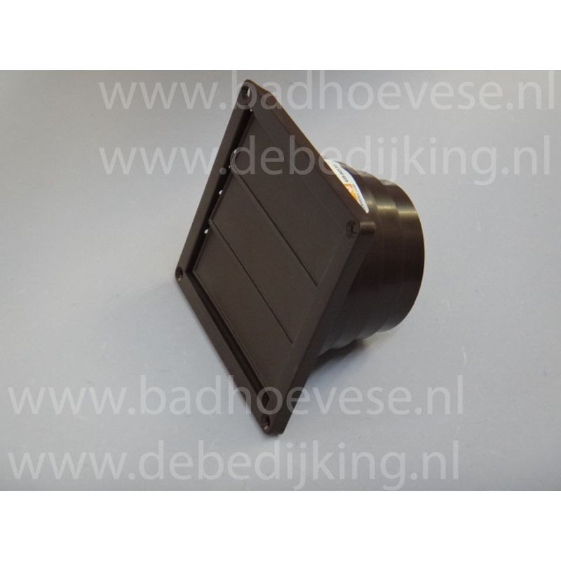 Universeel lamellenrooster  bruin