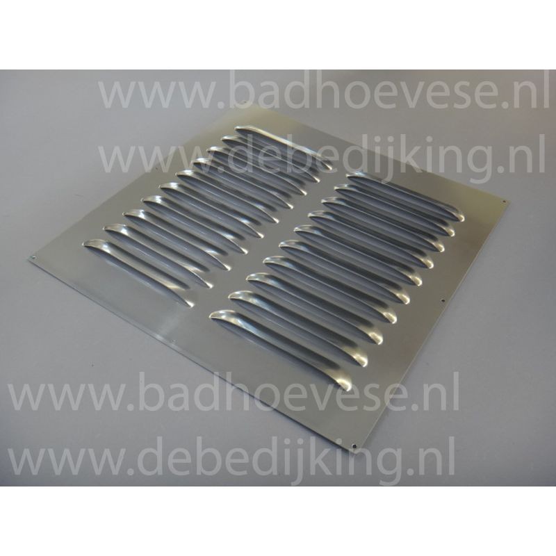 Schoepenrooster vlak model