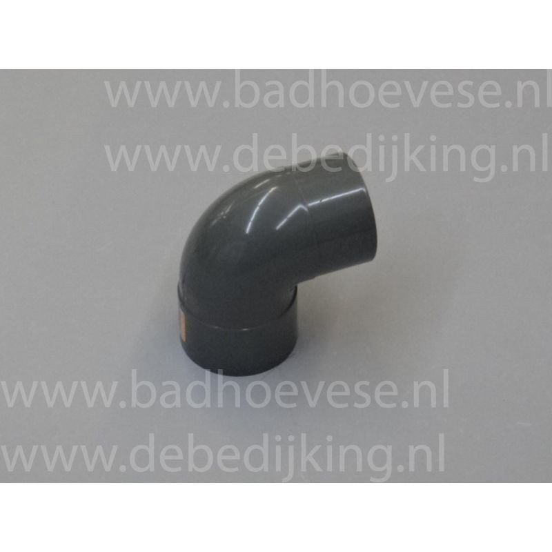 Plastic lijmbocht 75 mm