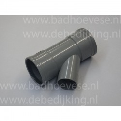 Plastic lijm T stuk 110 x 75 mm