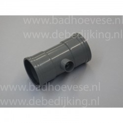 Plastic lijm T stuk 110 x 40 mm