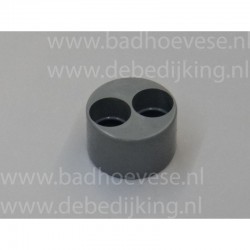 Dubbel plastic lijm verloop