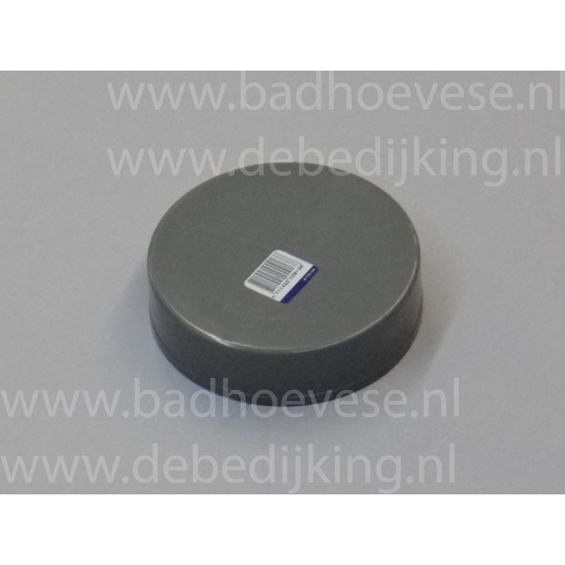 Plastic eindkap 125 mm