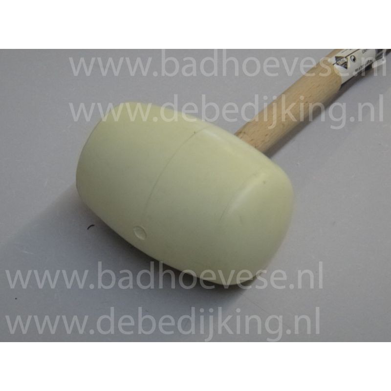Rubi Rubber hamer wit