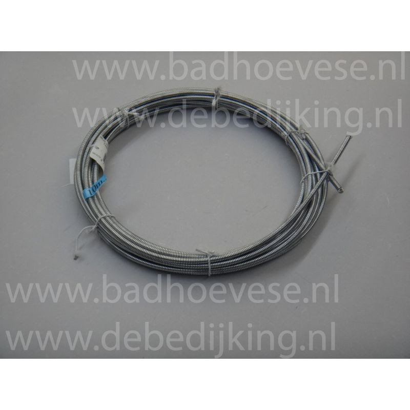 Trekveer metaal  10m.z/bin.kabel