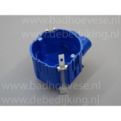 Hollewand inbouwdoos trekbandjes