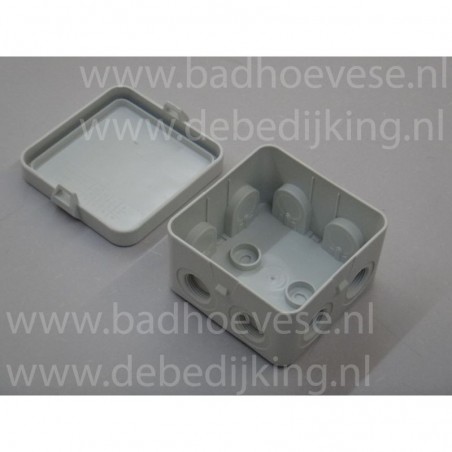 Kabeldoos IP40 zonder wartels M20 Kabeldoos IP40 zonder wartels M20