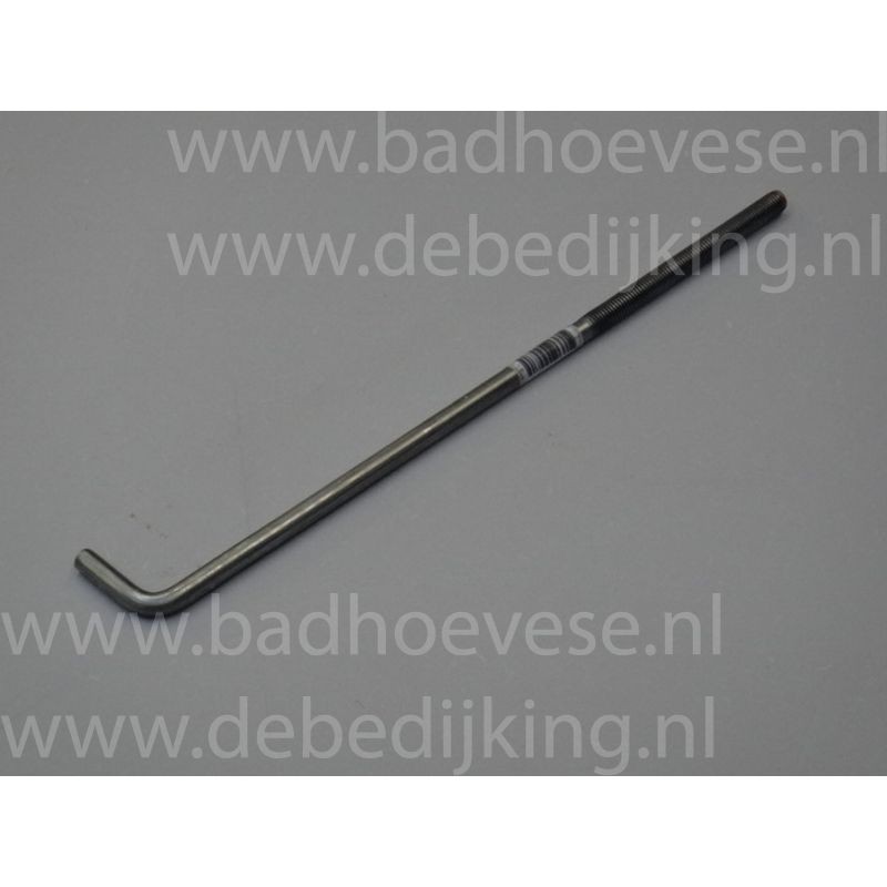 Muurplaatanker M12 x 400 x 50