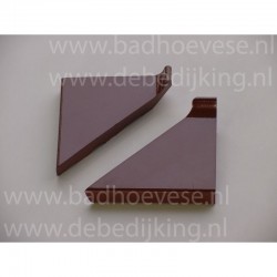 raamdorpelsteen hoekstuk  90o Uitw