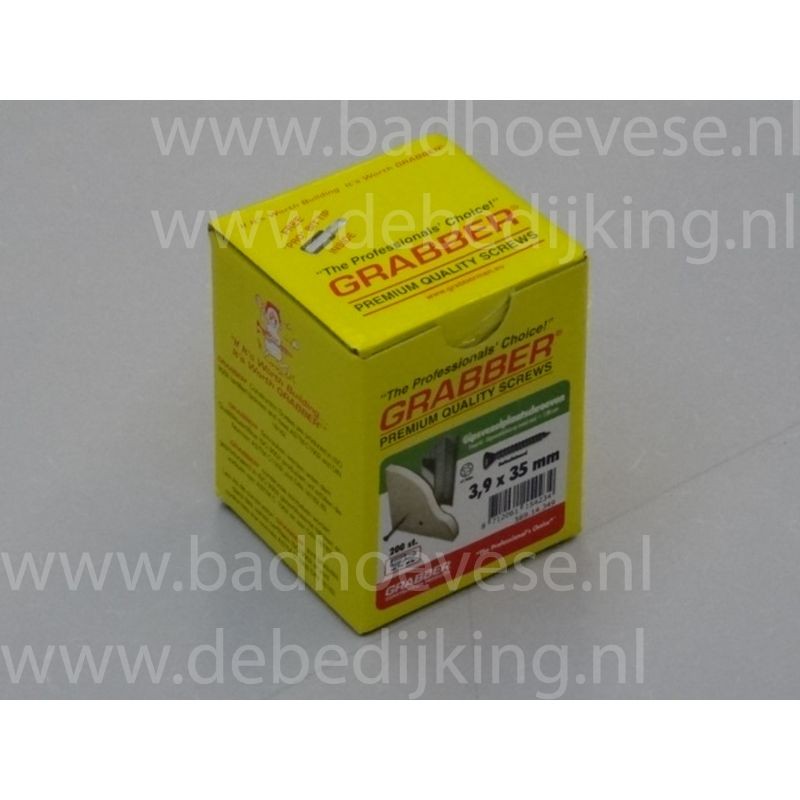 Grabber gipsvezelplaatschroef