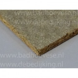 spaanplaat E1     125x250  12 mm.