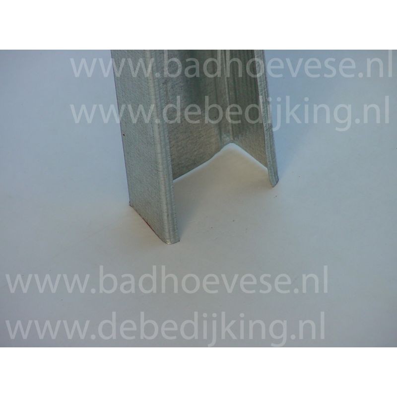 Cn.staanderprofiel 75    260 cm