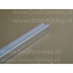 aluminum roof trim 35/35 250 cm